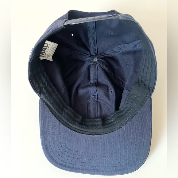 Retro Style NASA Baseball Cap SnapBack Hat Navy Blue Sunset Rocket Patch - Picture 6 of 7